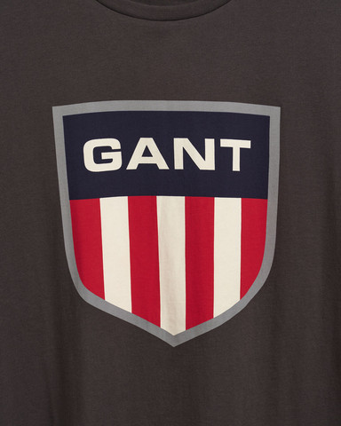 טי שירט Gant לגברים דגם Retro Shield