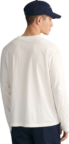 טי שירט שרוול ארוך Gant לגברים גזרת Regular fit