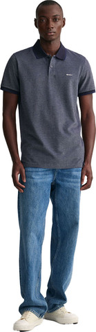 חולצת פולו Gant לגברים דגם 4-Color Oxford Piqué