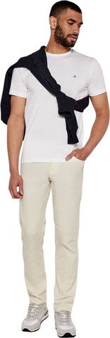 טי שירט Gant לגברים גזרת Slim Fit