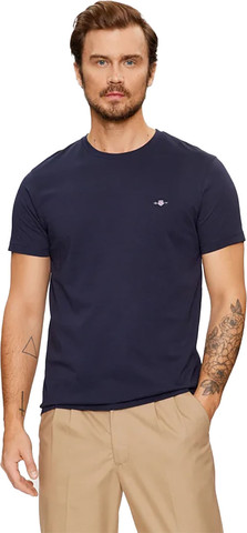 טי שירט Gant לגברים גזרת Slim Fit