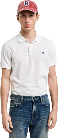 חולצת פולו Gant לגברים גזרת Slim Fit