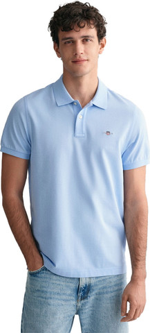 חולצת פולו Gant לגברים גזרת Regular Fit