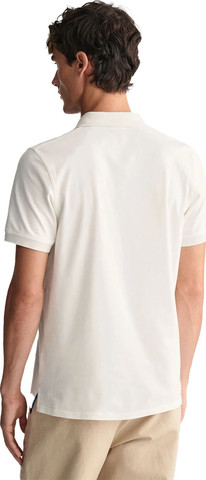 חולצת פולו Gant לגברים דגם Contrast Piqué