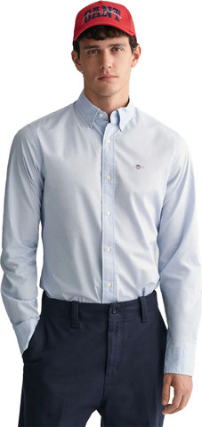 חולצה מכופתרת Gant לגברים גזרת Slim Fit