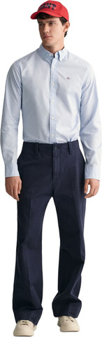 חולצה מכופתרת Gant לגברים גזרת Slim Fit