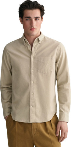חולצה מכופתרת קורדרוי Gant לגברים גזרת Regular Fit