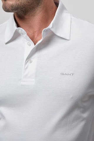חולצת פולו Gant לגברים דגם Mercerized