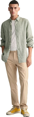 מכנסי צ'ינו Gant לגברים גזרת Slim Fit