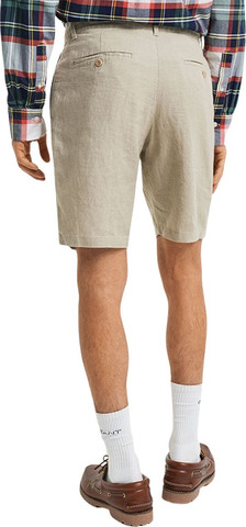ברמודה פשתן Gant לגברים גזרת Relaxed fit