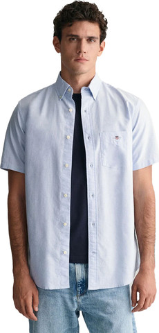 חולצה מכופתרת Gant לגברים דגם Regular Fit Oxford