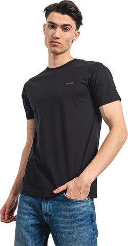 טי שירט Gant לגברים דגם Slim Mercerized