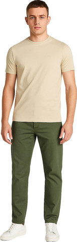 טי שירט Gant לגברים דגם Slim Mercerized