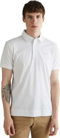 חולצת פולו Gant לגברים דגם Mercerized גזרת Slim Fit