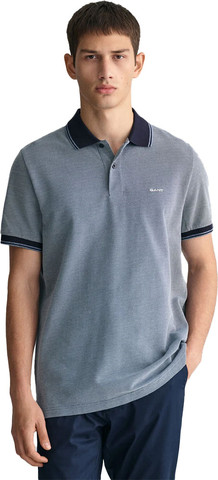 חולצת פולו Gant לגברים דגם 4-Color Oxford Piqué