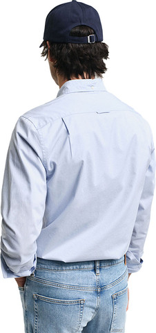 חולצה מכופתרת Gant לגברים סטרץ' גזרת Slim Fit