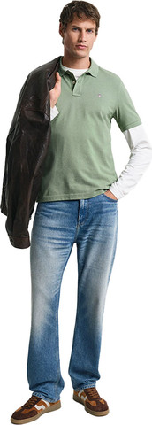 חולצת פולו Gant לגברים גזרת Regular Fit