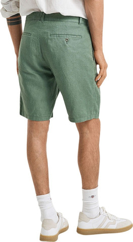 ברמודה פשתן Gant לגברים גזרת Relaxed fit