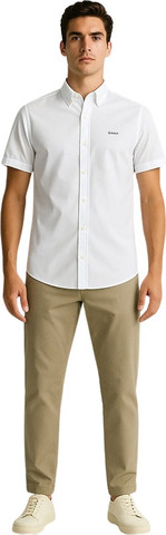 חולצת מכופתרת Gant גזרת Slim Fit
