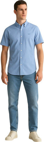 חולצת מכופתרת Gant גזרת Slim Fit