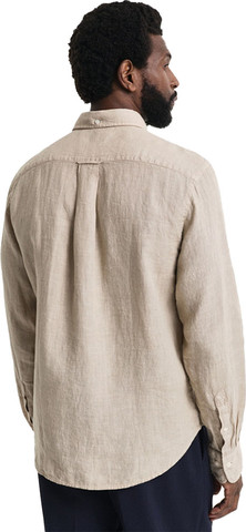 חולצה מכופתרת מפשתן Gant לגברים גזרת Slim Fit
