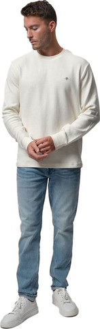 טי שירט Gant לגברים דגם Texture Cuff