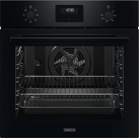 תנור בנוי רב תכליתי 60 ס''מ מבית ZANUSSI זנוסי דגם AQUACLEAN ZOHNX3K1A