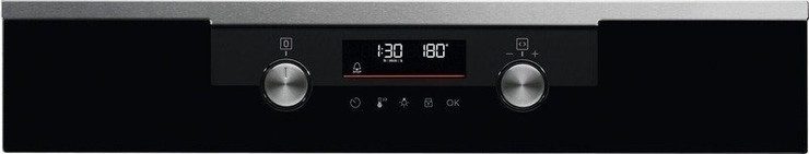 תנור בנוי פירוליטי - 71 ליטר Electrolux אלקטרולוקס EOP7528X זכוכית שחורה משולב נירוסטה