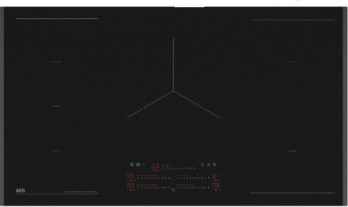 כיריים אינדוקציה 90 ס"מ AEG NIK95N00FB MaxiSense