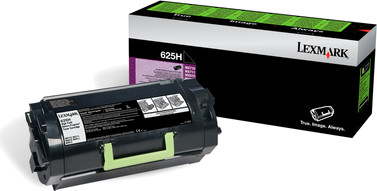 טונר שחור מקורי lexmark 62D5H00 (25,000 דפים)