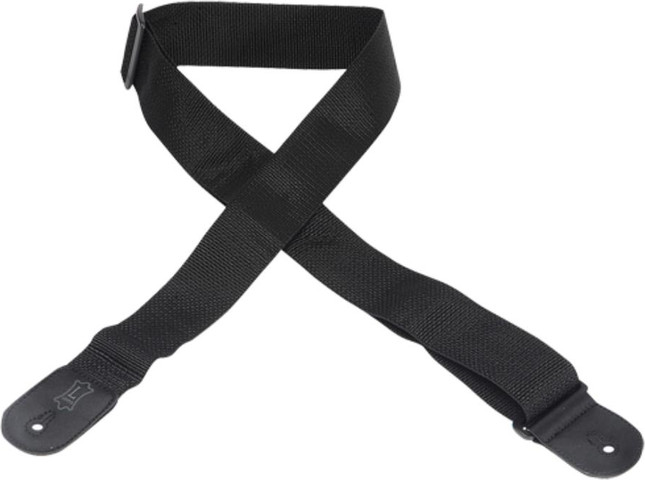 רצועה שחורה לגיטרה "2 M8POLY-BLK