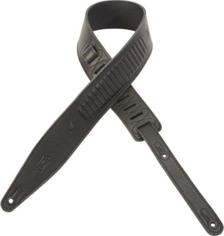 רצועה לגיטרה מעור "1/2 2 MG317MTO-BLK MOTO