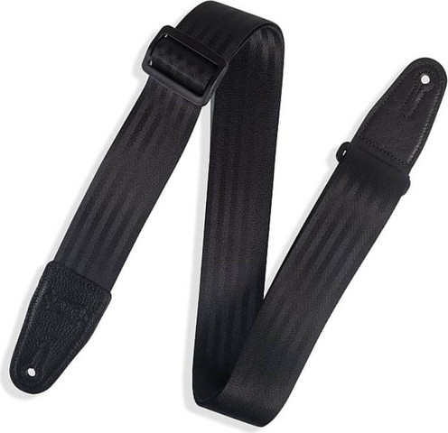 רצועה לגיטרה "2  M8SB-BLK Wide Black Seatbelt