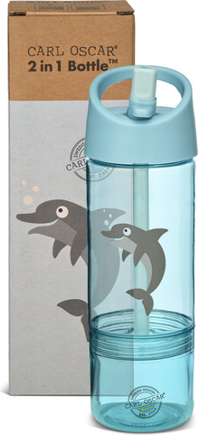 טו אין וואן – בקבוק שתיה לילדים Blue-Dolphin