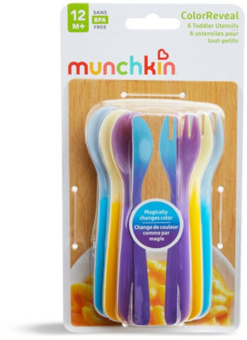 6 כפיות ומזלגות רגישות לחום / קור ומשנות צבע