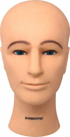 ראש בובה ללא שיער BarberPRO MH001 ברבר פרו