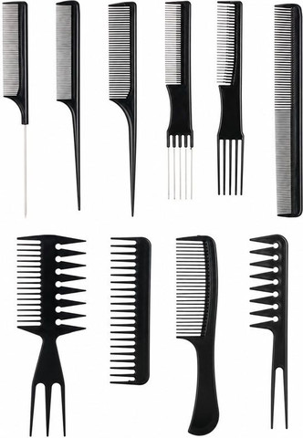 סט 10 מסרקים BarberPRO BP4306