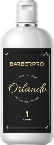 תמצית שמן למפיץ ריח 1 ליטר ''אורלנדו'' BarberPRO NO.1