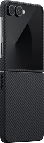 כיסוי PITAKA ל-Galaxy Z Flip 7 – Black/Gray