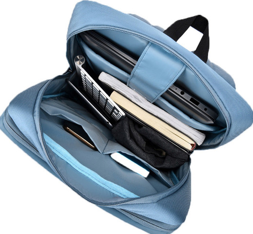 תיק גב Epic Deluxe Commute 30L למחשב 15.6 אינץ' עם יציאת USB מבית כאמל מאונטין - כחול כהה