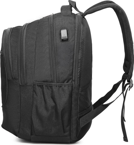 תיק גב Everest 35L למחשב 16 אינץ' עם יציאת USB מבית כאמל מאונטין - כחול כהה