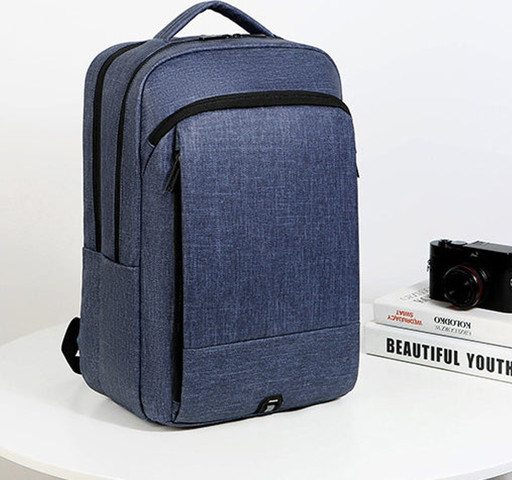 תיק גב Urban Carry למחשב 16 אינץ' עם יציאת USB מבית כאמל מאונטין - Light Gray