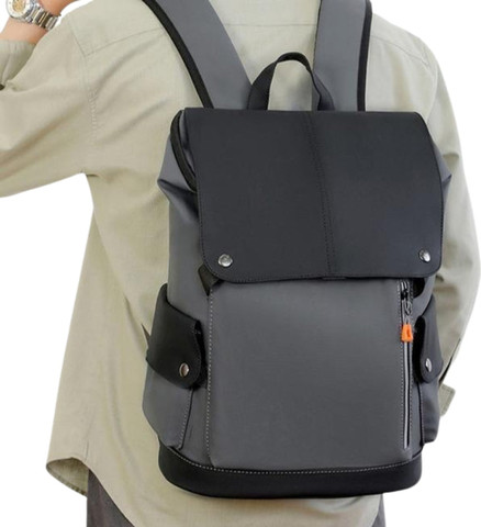 תיק גב Quantum 35L למחשב 16 אינץ' עם יציאת USB מבית כאמל מאונטין - אפור כהה