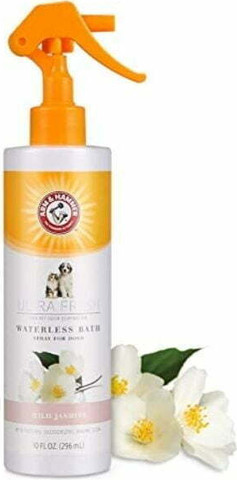 שמפו יבש לכלבים Arm & Hammer בניחוח יסמין עדין - 296 מ"ל
