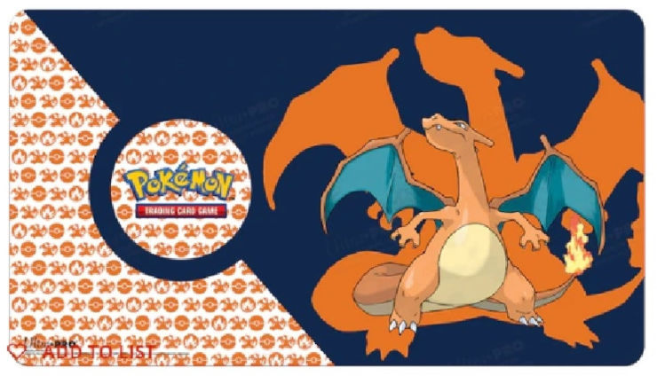 משטח משחק (פליימט) אולטרה פרו פוקימון - Charizard