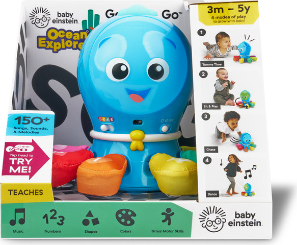 תמנון פעילות מעודד זחילה - ברייט סטארטס