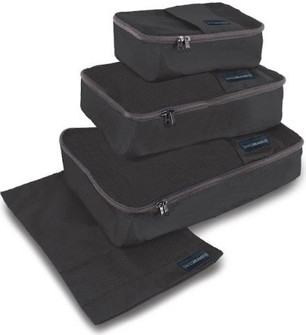 ארגונית נסיעות למזוודה 4 חלקים מבית SwissBrand דגם Packing Cube Zurich