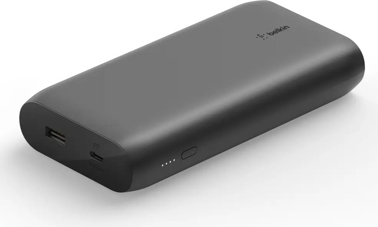 מטען נייד לטעינה מהירה Belkin BOOST CHARGE Power Bank 20K USB-C PD 20000mAh שחור