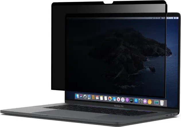 מגן מסך אמיתי לפרטיות עבור MacBook Pro 16 אינץ' שקוף