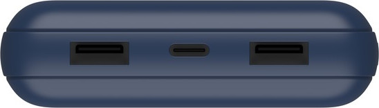 סוללת גיבוי ניידת 20,000mAh כולל חיבור Belkin USB-C בלקין BPB012 כחול